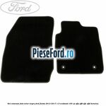 Set covorase fata velur negru Ford Fiesta 2013-2017 1.0 EcoBoost 100 cp