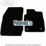 Set covorase fata velur negru Ford Fiesta 2013-2017 1.0 Sport 140 cp YYJA, YYJB benzina