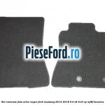 Set covorase fata, velur negru Ford Mustang 2015-2018 5.0 V8 418 cp MF8F benzina