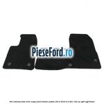 Set covorase fata, velur negru Ford Transit Custom 2014-2018 2.2 TDCi 125 cp