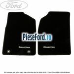 Set covorase fata, velur negru logo Collection Ford Ka 2009-2016 1.3 TDCi 75 cp 169A1000, FD4 diesel