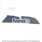 Set covorase fata, velur negru logo Individual gri Ford Ka 2009-2016 1.2 69 cp