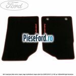 Set covorase fata, velur negru logo Individual negru Ford Ka 2009-2016 1.2 69 cp