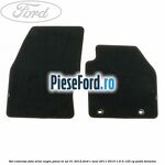 Set covorase fata velur negru pana in an 01/2012 Ford C-Max 2011-2015 1.6 Ti 125 cp