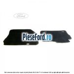 Set covorase fata, velur negru ST Ford Fiesta 2013-2017 1.0 EcoBoost 100 cp