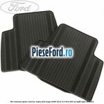 Set covorase spate, cauciuc negru Ford Kuga 2008-2012 2.5 4x4 200 cp