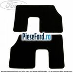 Set covorase spate ultimul rand, velur negru Ford Galaxy 2007-2014 2.0 145 cp