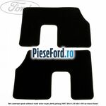 Set covorase spate ultimul rand, velur negru Ford Galaxy 2007-2014 2.0 TDCi 163 cp