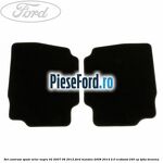 Set covorase spate velur negru 02/2007-08/2012 Ford Mondeo 2008-2014 2.0 EcoBoost 240 cp