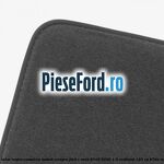 Set covorase spate, velur negru, cusatura nubuk neagra Ford C-Max 2016-2020 1.0 EcoBoost 125 cp