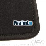 Set covorase spate, velur negru Ford Fiesta 2008-2012 1.4 97 cp RTJA, RTJB, SPJA, SPJC, SPJE benzina