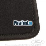 Set covorase spate, velur negru Ford Fiesta 2008-2012 1.6 TDCi 95 cp T3JA, TZJA, TZJB diesel