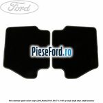 Set covorase spate, velur negru Ford Fiesta 2013-2017 1.0 65 cp XMJA, XMJB, XMJC, XMJD benzina