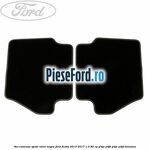 Set covorase spate, velur negru Ford Fiesta 2013-2017 1.0 80 cp