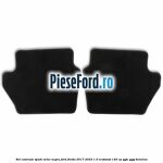 Set covorase spate, velur negru Ford Fiesta 2017-2023 1.0 EcoBoost 140 cp