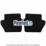 Set covorase spate, velur negru Ford Fiesta 2017-2023 1.1 Ti-VCT 75 cp