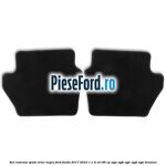 Set covorase spate, velur negru Ford Fiesta 2017-2023 1.1 Ti-VCT 86 cp