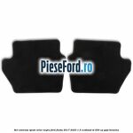 Set covorase spate, velur negru Ford Fiesta 2017-2023 1.5 EcoBoost ST 200 cp YZJA benzina