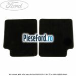 Set covorase spate, velur negru Ford Ka 2009-2016 1.3 TDCi 75 cp 169A1000, FD4 diesel