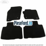 Set covorase velur fata, spate cu logo Ford Edge 2019-2022 2.0 EcoBlue AWD 238 cp
