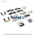 Set elemente fixare placute frana fata Ford Ranger 2002-2006 2.5 TD 4x4 84 cp WL-T diesel