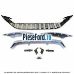 Set grile bara fata inferioara Ford Focus 2014-2018 1.0 EcoBoost 125 cp M1DA, M1DC, M1DD benzina