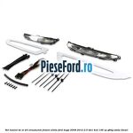 Set lumini de zi DRL ornamente frozen white Ford Kuga 2008-2012 2.0 TDCi 4x4 136 cp