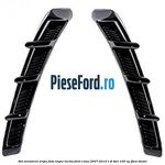 Set ornament aripa fata negru lucios Ford S-Max 2007-2014 1.8 TDCi 100 cp