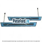 Set ornament prag fata iluminat logo C-MAX Ford Grand C-Max 2011-2015 2.0 TDCi 115 cp