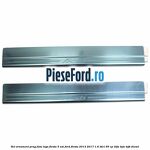 Set ornament prag fata logo Fiesta 5 usi Ford Fiesta 2013-2017 1.6 TDCi 95 cp