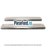 Set ornament prag fata logo INDIVIDUAL Ford S-Max 2007-2014 2.0 TDCi 130 cp