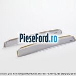 Set paravant spate 5 usi, transparent Ford Fiesta 2013-2017 1.0 80 cp P4JA, P4JB, P4JC, P4JD benzina