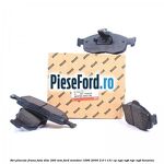 Set placute frana fata disc 260 mm Ford Mondeo 1996-2000 2.0 i 131 cp