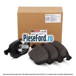 Set placute frana fata (disc 278/300mm) Ford Focus 2014-2018 1.5 EcoBoost 182 cp M9DA, M9DB benzina