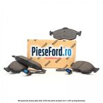 Set placute frana fata disc 278 mm Ford Scorpio 2.9 i 150 cp