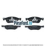 Set placute frana fata Ford Fiesta 2017-2023 1.0 EcoBoost 101 cp SFJE, SFJF, SFJH, SFJJ, SFJK, SFJN benzina