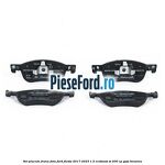 Set placute frana fata Ford Fiesta 2017-2023 1.5 EcoBoost ST 200 cp