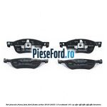 Set placute frana fata Ford Fiesta Active 2018-2023 1.0 EcoBoost 101 cp