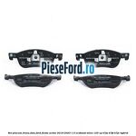 Set placute frana fata Ford Fiesta Active 2018-2023 1.0 EcoBoost mHEV 125 cp B7JA, B7JB, B7JC Hybrid