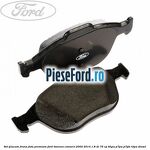 Set placute frana fata premium Ford Tourneo Connect 2002-2014 1.8 Di 75 cp