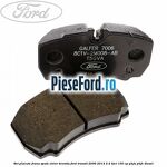 Set placute frana spate etrier Brembo Ford Transit 2006-2014 2.4 TDCi 100 cp