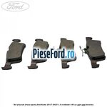 Set placute frana spate Ford Fiesta 2017-2023 1.0 EcoBoost 140 cp YYJE, YYJG benzina