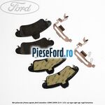 Set placute frana spate Ford Mondeo 1996-2000 2.0 i 131 cp NGA, NGB, NGC, NGD benzina