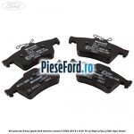 Set placute frana spate Ford Tourneo Connect 2002-2014 1.8 Di 75 cp