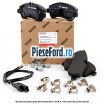 Set placute frana spate Ford Transit 2014-2018 2.2 TDCi RWD 100 cp