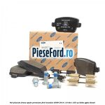 Set placute frana spate premium Ford Mondeo 2008-2014 1.8 TDCi 125 cp KHBA, QYBA diesel