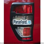 Set protectie lampi spate Pickup Attitude negru mat Ford Ranger 2012-2015 2.2 TDCi 120 cp