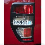 Set protectie lampi spate Pickup Attitude negru mat Ford Ranger 2019-2022 2.0 EcoBlue 4x4 130 cp