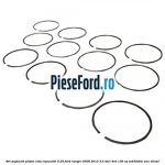 Set segmenti piston cota reparatie 0.25 Ford Ranger 2006-2012 3.0 TDCi 4x4 156 cp MD30DITC, WEC diesel
