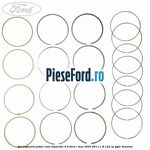 Set segmenti piston cota reparatie 0.5 Ford C-Max 2007-2011 1.8 122 cp